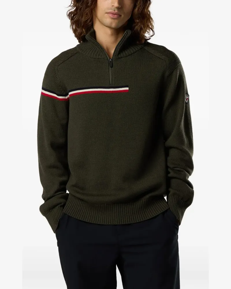 Rossignol half-zip wool sweater - Grün Grün