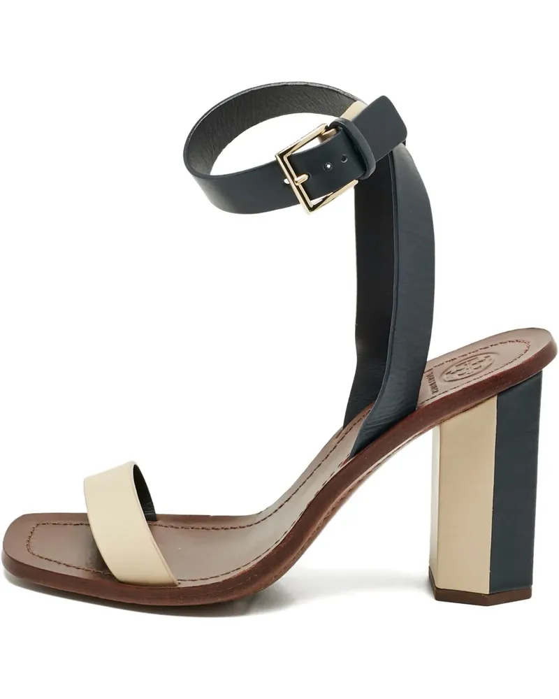 Tory Burch Sandalen mit Blockabsatz - Blau Blau