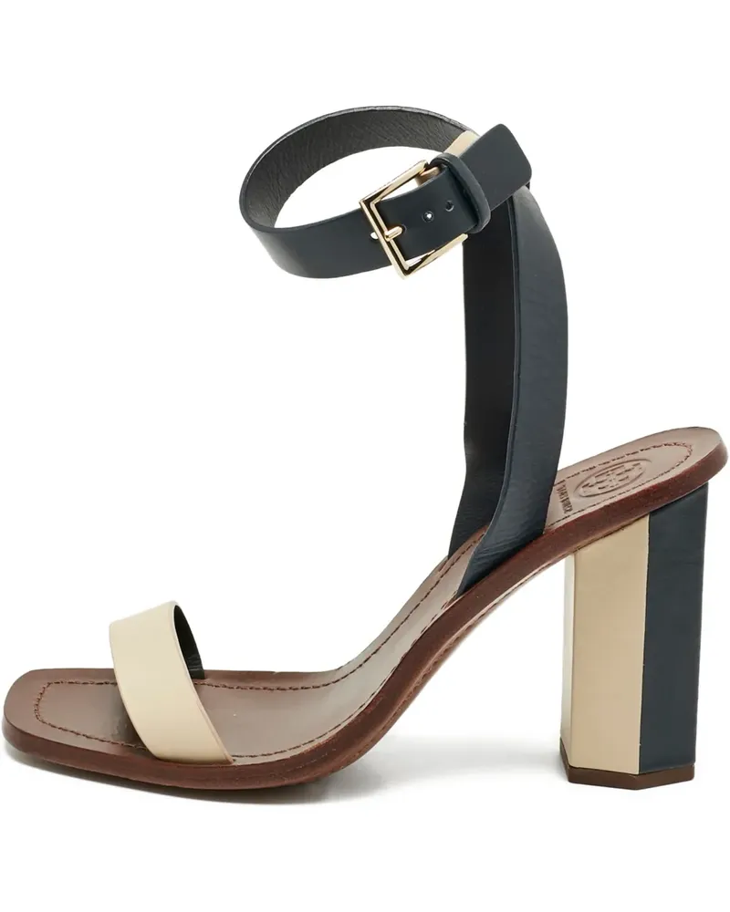 Tory Burch Sandalen mit Blockabsatz - Blau Blau