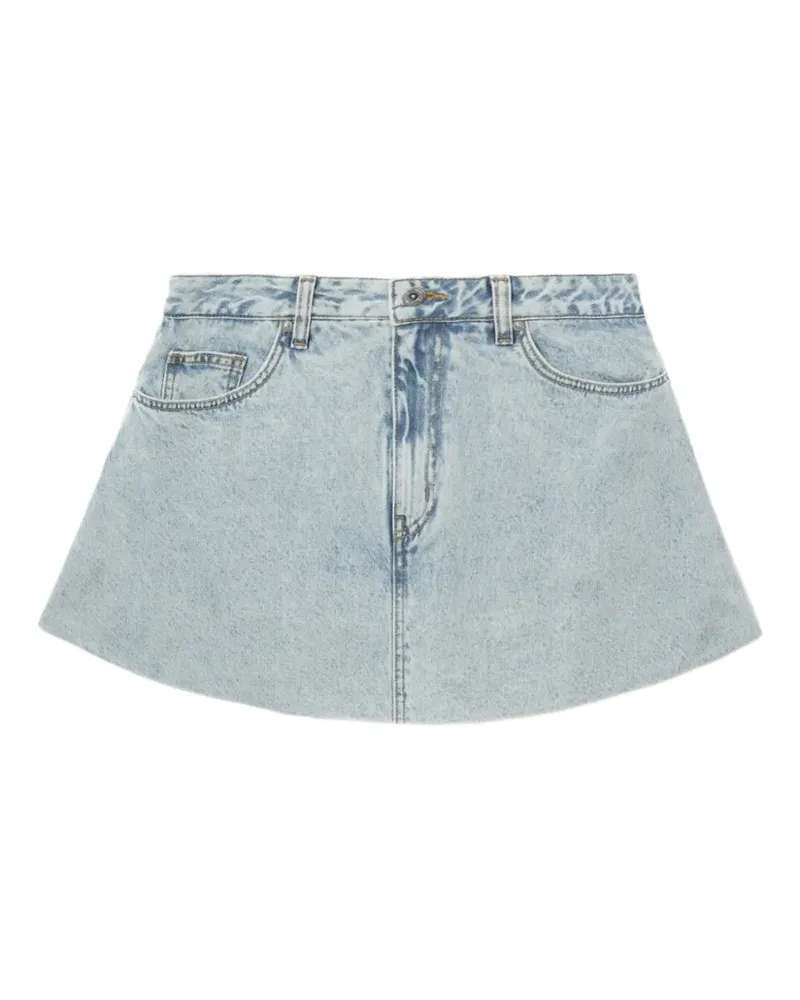 WE 11 DONE Jeansrock in A-Linie - Blau Blau