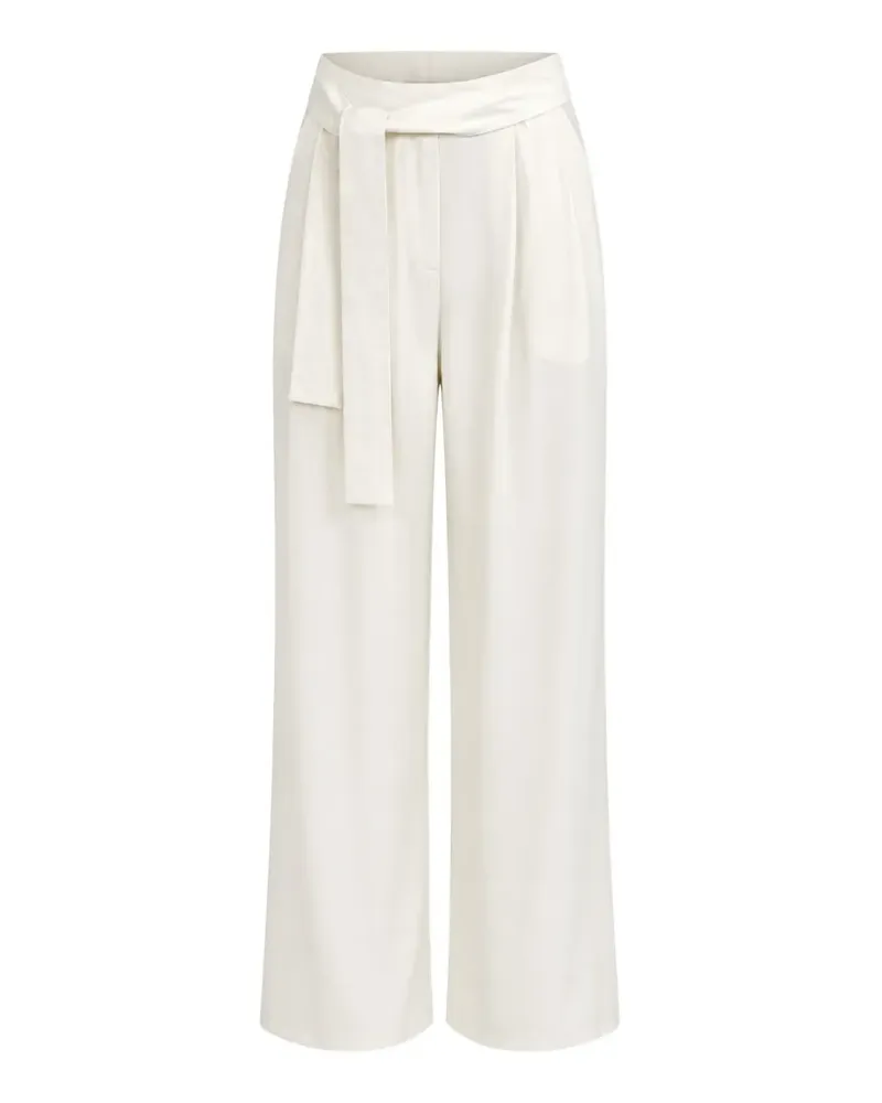 Dušan belted palazzo pants - Nude Nude