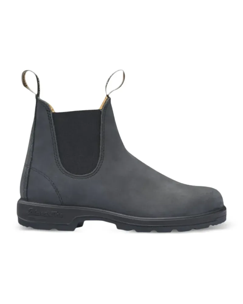 BLUNDSTONE 587 elasticated leather boots - Schwarz Schwarz