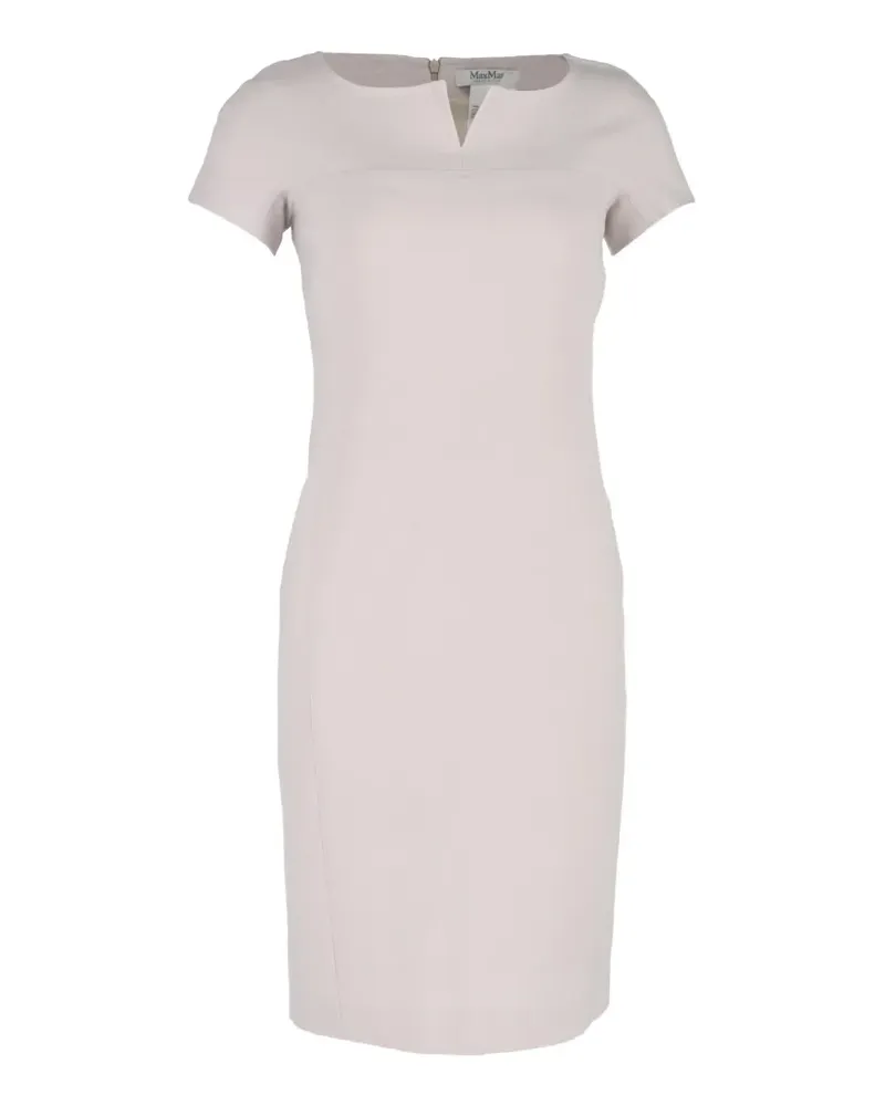 Max Mara knee-length short-sleeve dress - Nude Nude