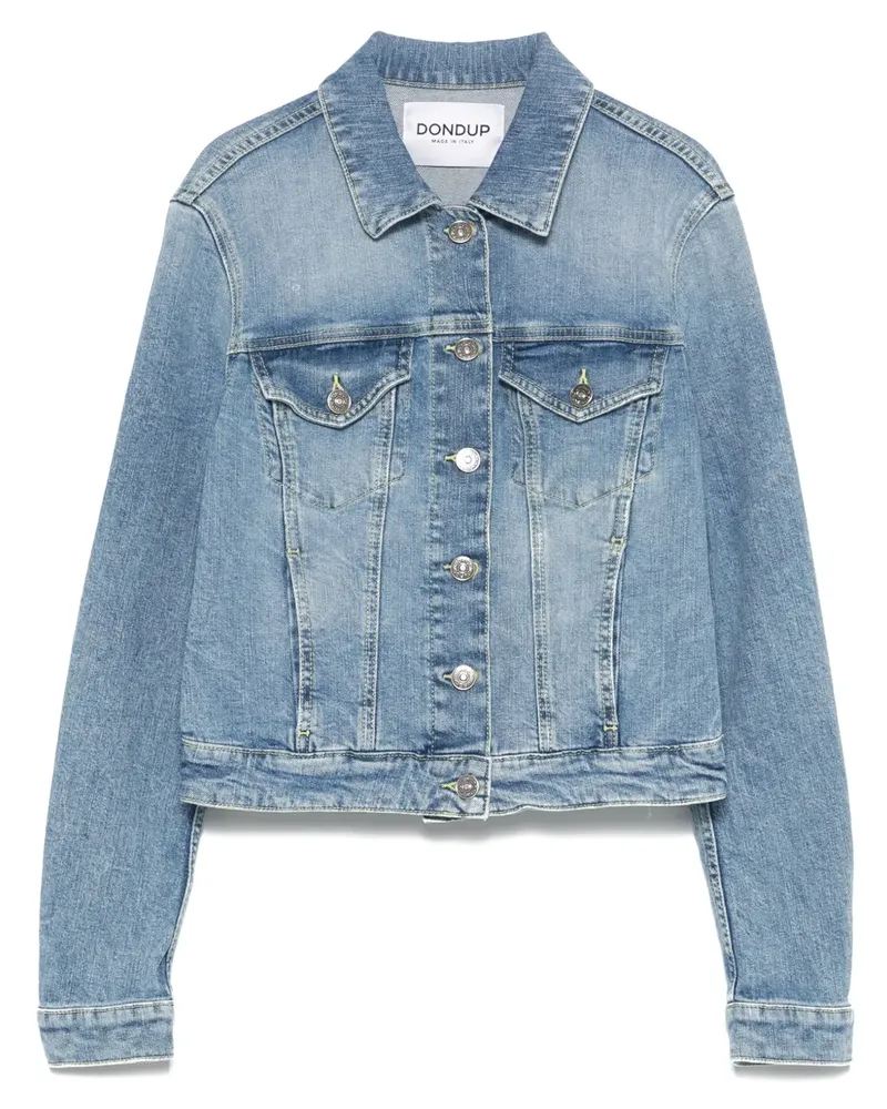 Dondup Klassische Jeansjacke - Blau Blau