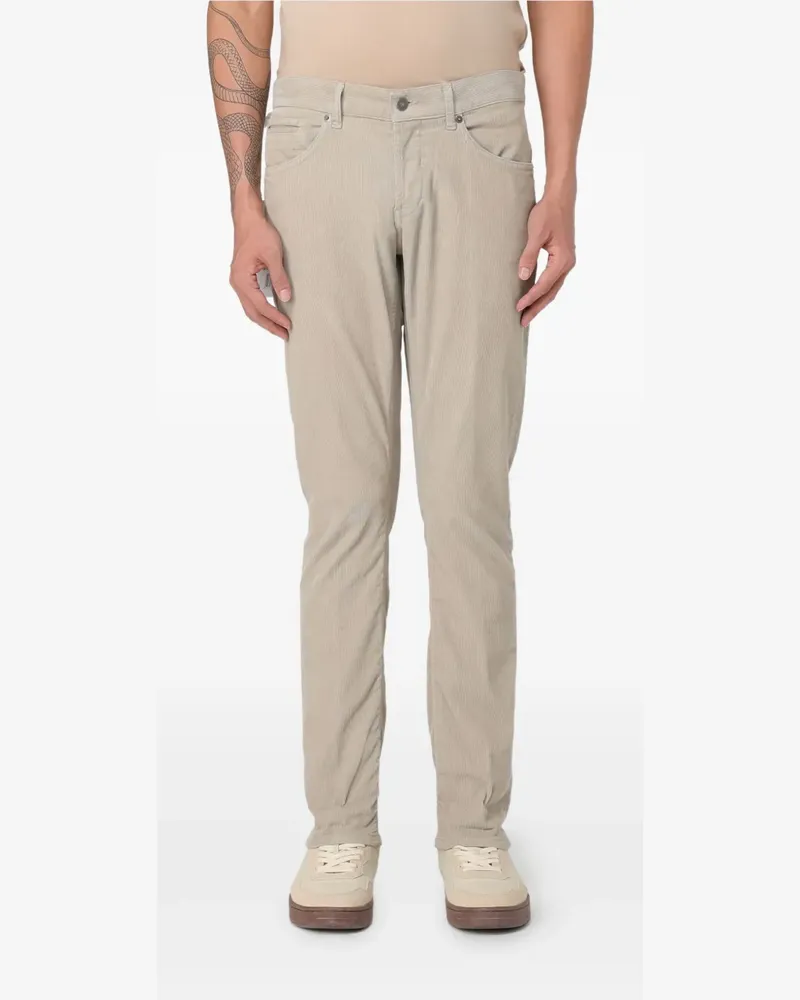 Dondup George Hose aus Cord - Nude Nude