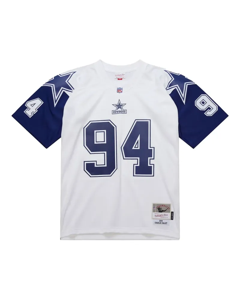 Mitchell & Ness x NFL Dallas Cowboys 1994 Charles Haley T-Shirt - Weiß Weiß