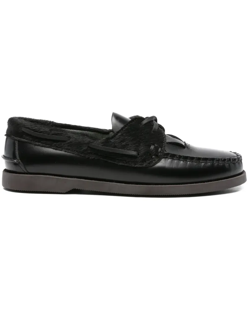HEREU Saler Nautic Loafer - Schwarz Schwarz