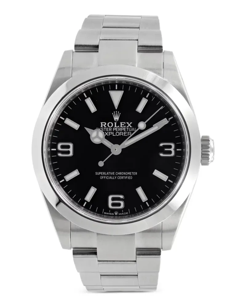 Rolex Oyster Perpetual Explorer 40mm watch - Schwarz Schwarz