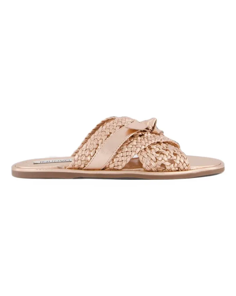 Inuovo braided flat sandals - Rosa Rosa
