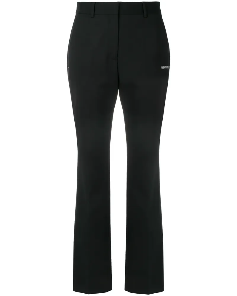 OFF-WHITE Elegante Hose - Schwarz Schwarz