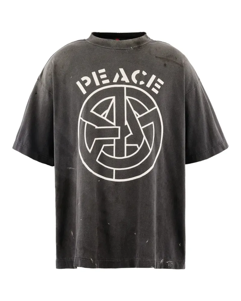 SAINT MXXXXXX Klassisches T-Shirt - Schwarz Schwarz
