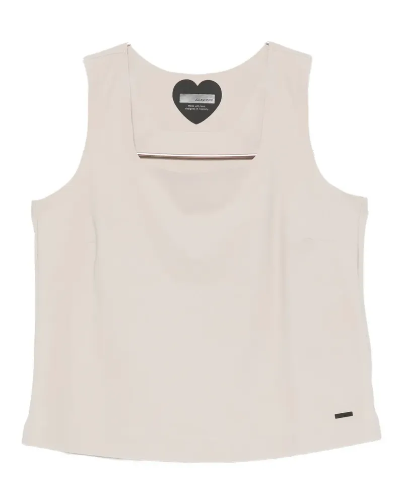 Roberto Ricci Designs square-neck sleeveless top - Grau Grau
