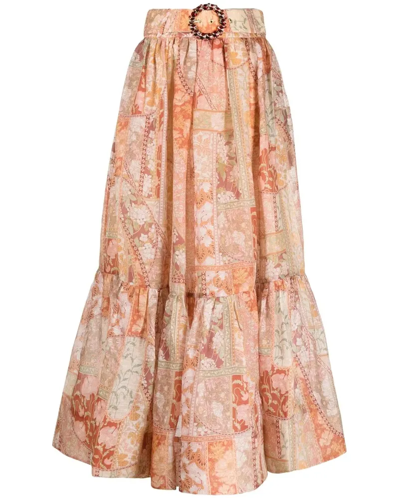 Zimmermann Kaleidoscope Midirock - Rot Rot