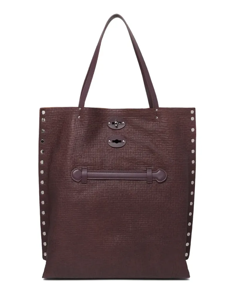 Zanellato Handtasche aus Leder - Braun Braun
