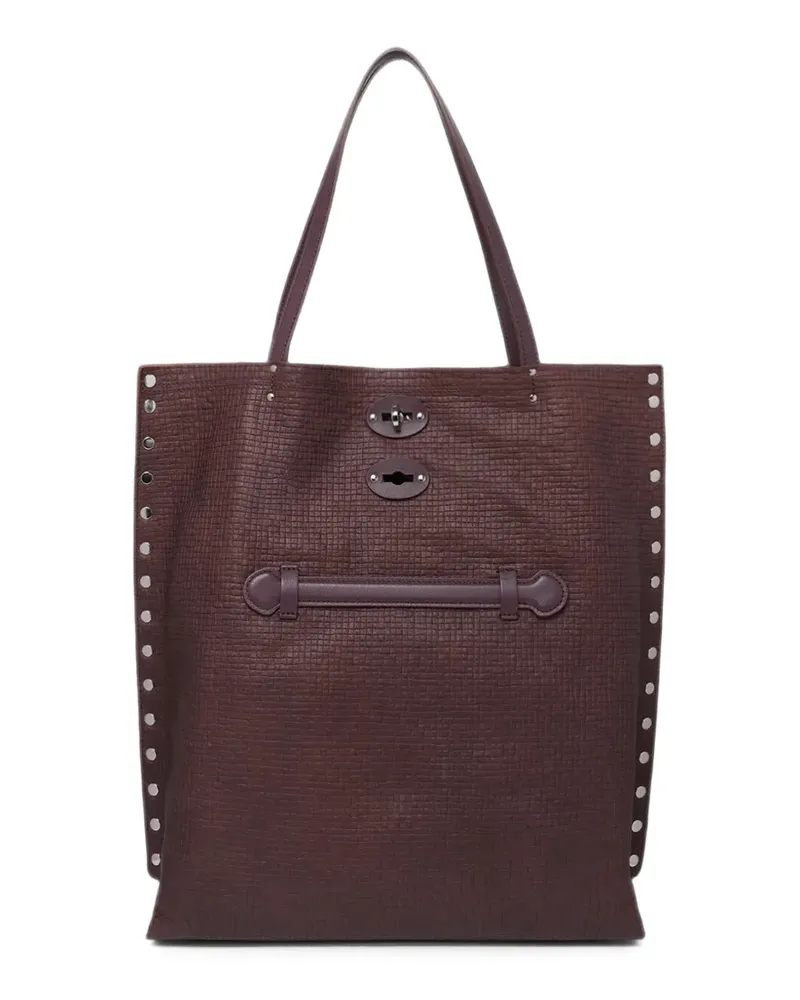 Zanellato leather tote bag - Braun Braun