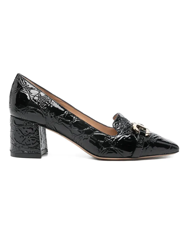 Ferragamo Pumps mit Gancini-Schnalle - Schwarz Schwarz