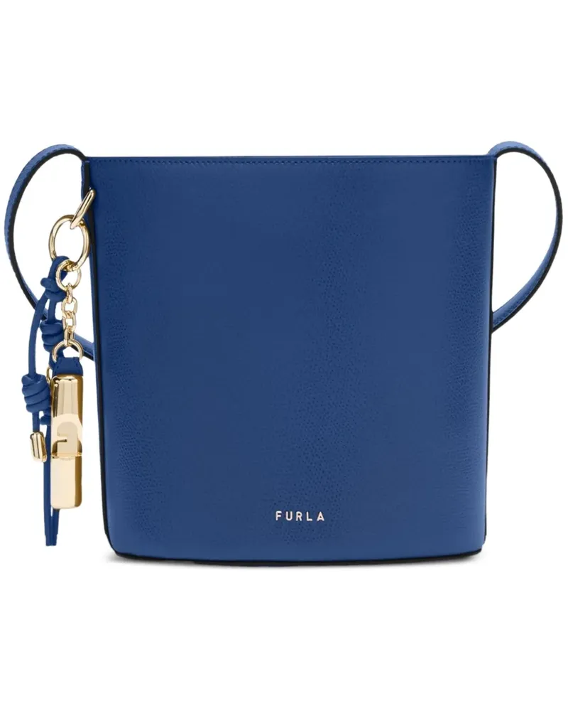 Furla Roxie Beuteltasche mit Anhängerdetail - Blau Blau
