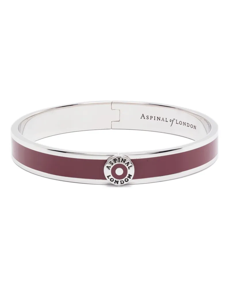 Aspinal of London Emaillierter Armreif - Silber Silber