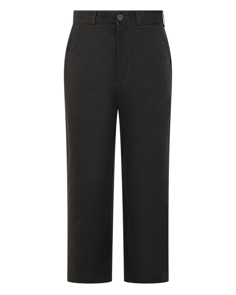 Studio Nicholson narrow leg trousers - Schwarz Schwarz