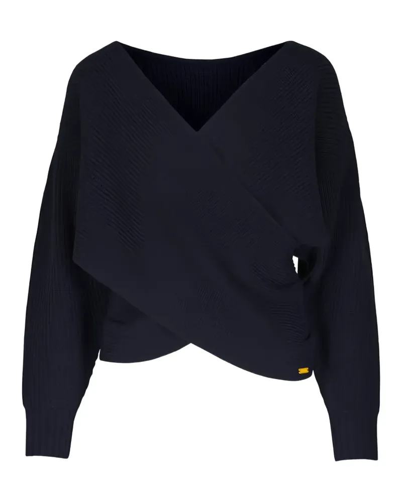 L'Agence V-neck sweatshirt - Blau Blau