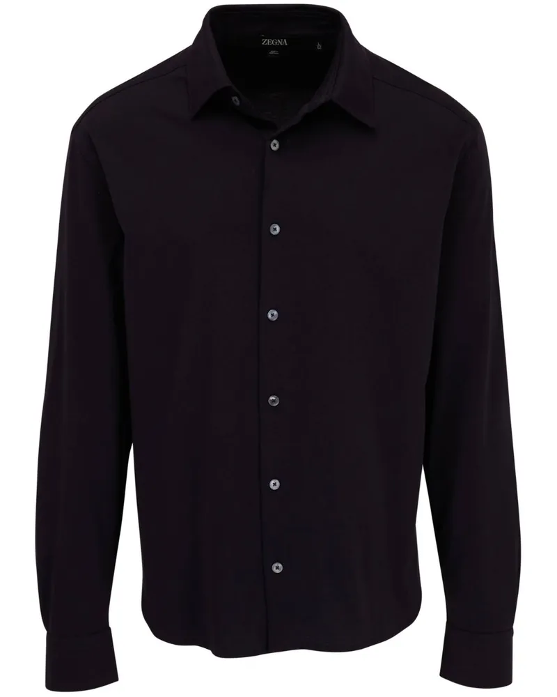 Ermenegildo Zegna Klassisches Hemd - Blau Blau