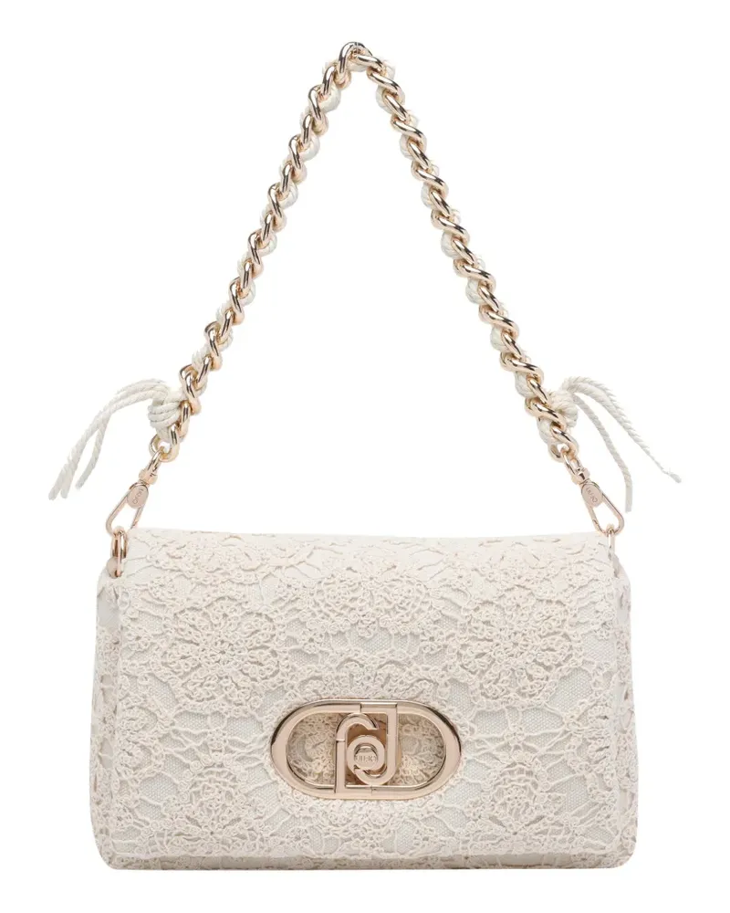 Liu Jo lace chain shoulder bag - Weiß Weiß
