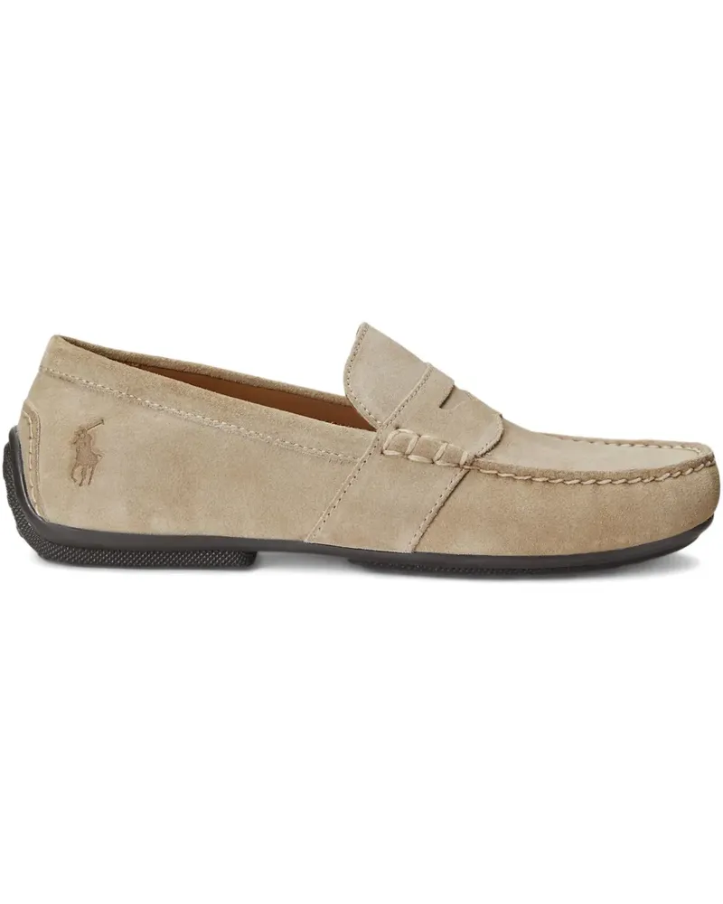 Ralph Lauren Reynold Loafer aus Wildleder - Nude Nude