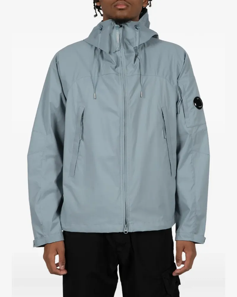 C.P. Company hooded zipped jacket - Blau Blau