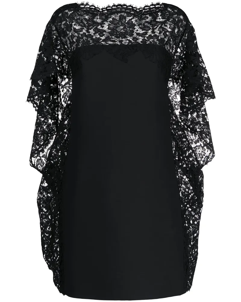 Valentino Garavani Verziertes Kleid - Schwarz Schwarz