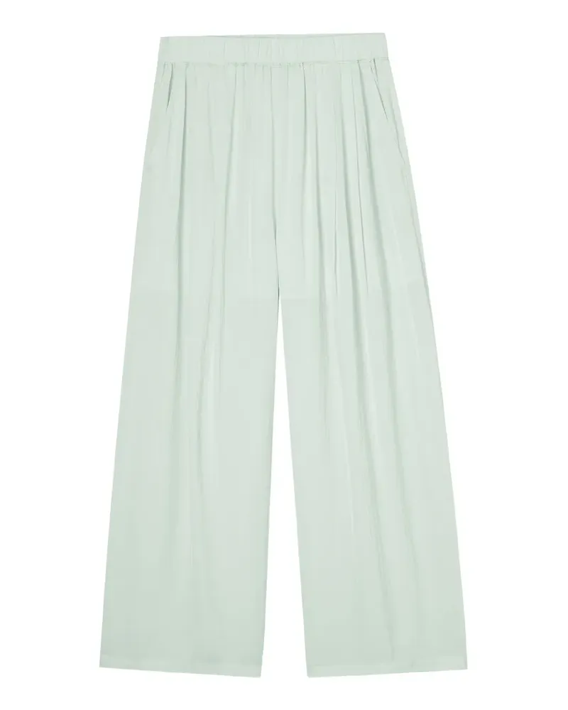 Tout a Coup pleated wide-leg trousers - Grün Grün