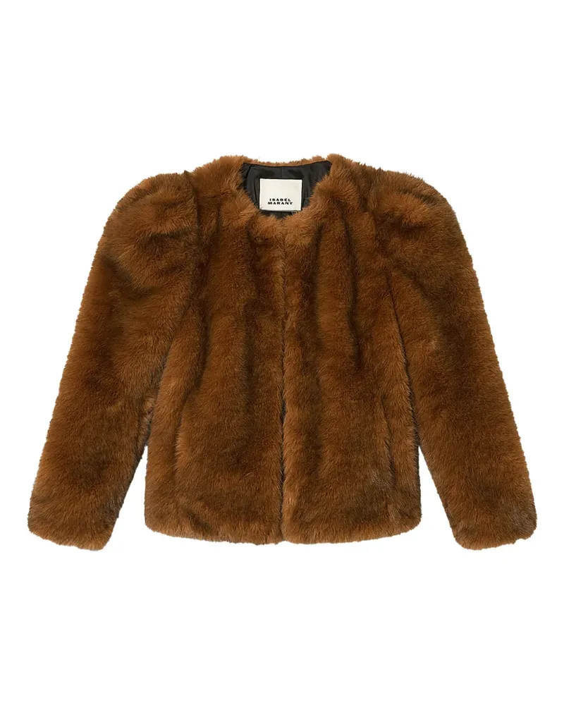 Isabel Marant Gesteppte Bahria Jacke - Braun Braun