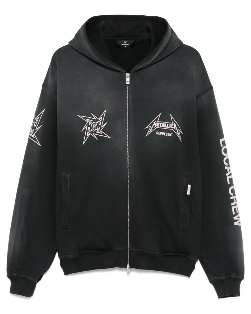 REPRESENT x Metallica 40 Year Anniversary Hoodie - Grau Grau