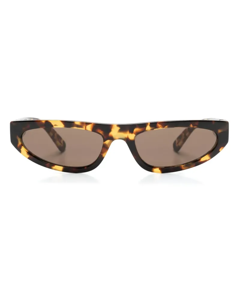 Miu Miu Miu Glimpse Cat-Eye-Sonnenbrille - Braun Braun