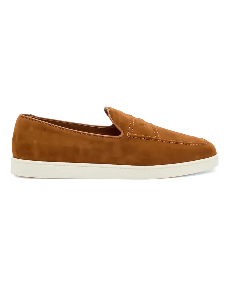 Church's penny-slot suede loafers - Braun Braun