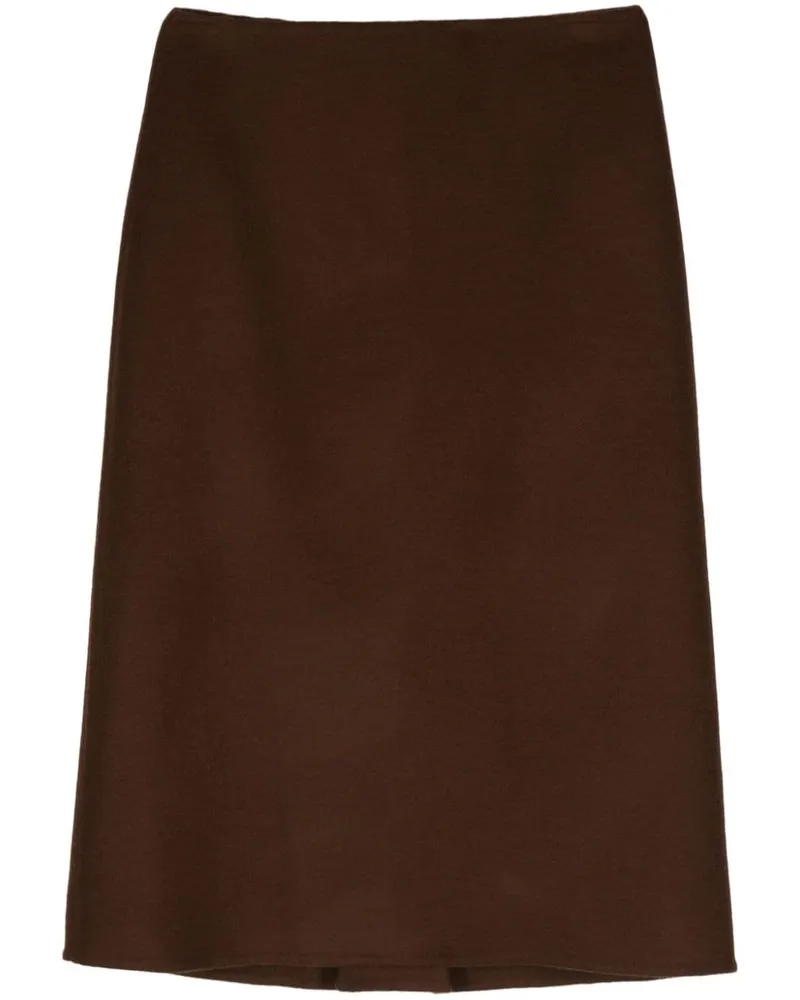 Ermanno Scervino Bleistiftrock im Layering-Look - Braun Braun
