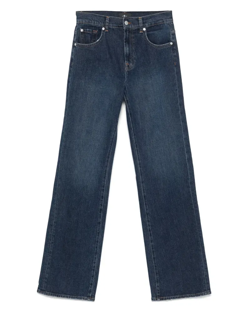 7 for all mankind Jeans mit Bleach-Effekt - Blau Blau
