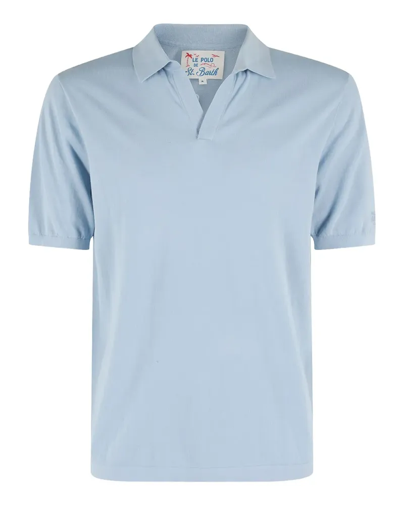 MC2 Saint Barth Kurzärmeliges Poloshirt - Blau Blau