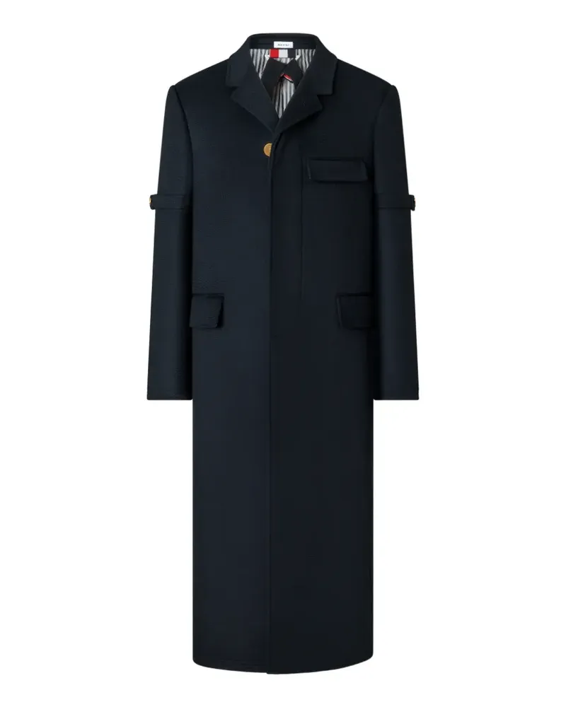 Thom Browne Chesterfield Mantel aus Kaschmir - Blau Blau