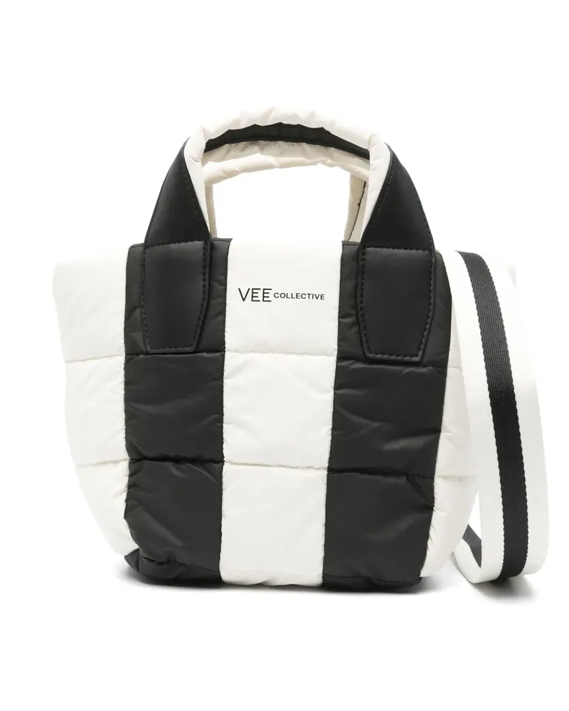 VeeCollective Mini Porter Handtasche - Weiß Weiß