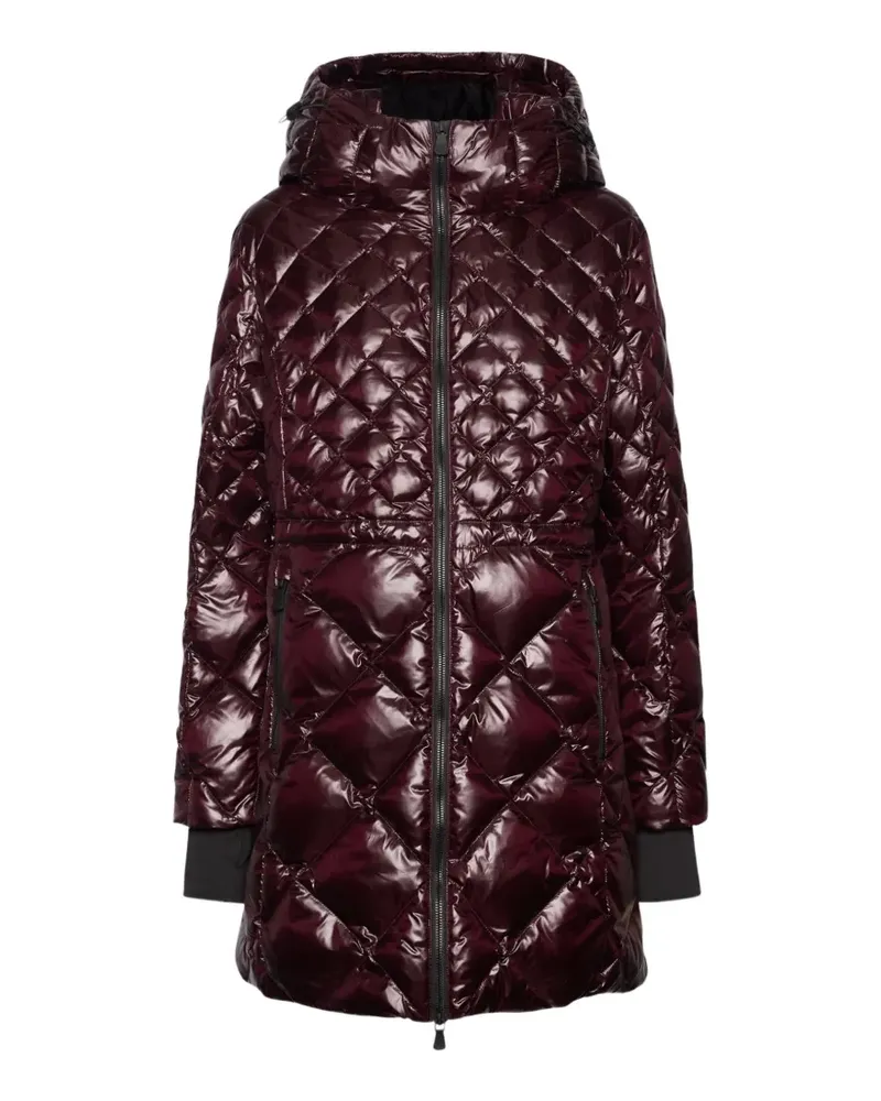 Elena Mirò quilted hooded coat - Violett Violett