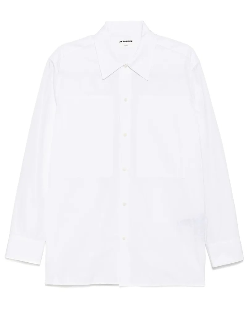 Jil Sander Hemd mit klassischem Kragen - Weiß Weiß