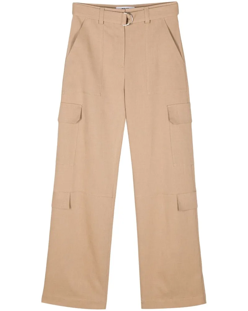 MSGM Cargohose mit Tapered-Bein - Nude Nude