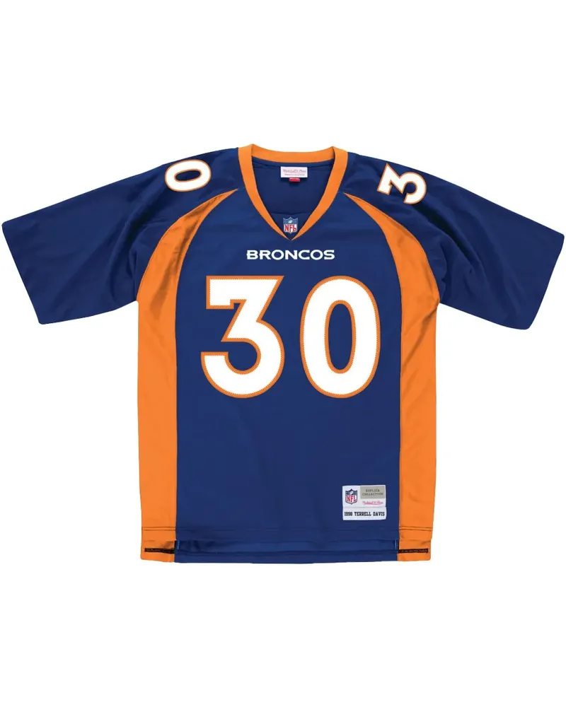 Mitchell & Ness NFL Legacy "Broncos 1998 Terell Davis" Trikot - Blau Blau
