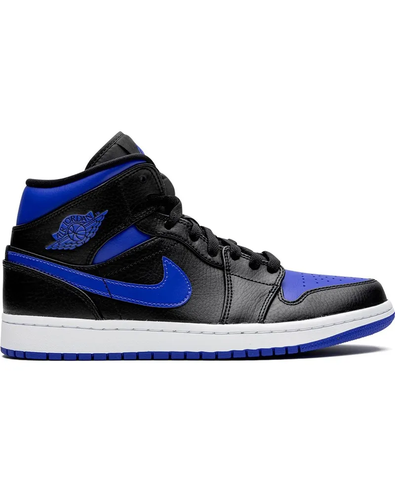 Jordan Air  1 Mid' Sneakers - Schwarz Schwarz