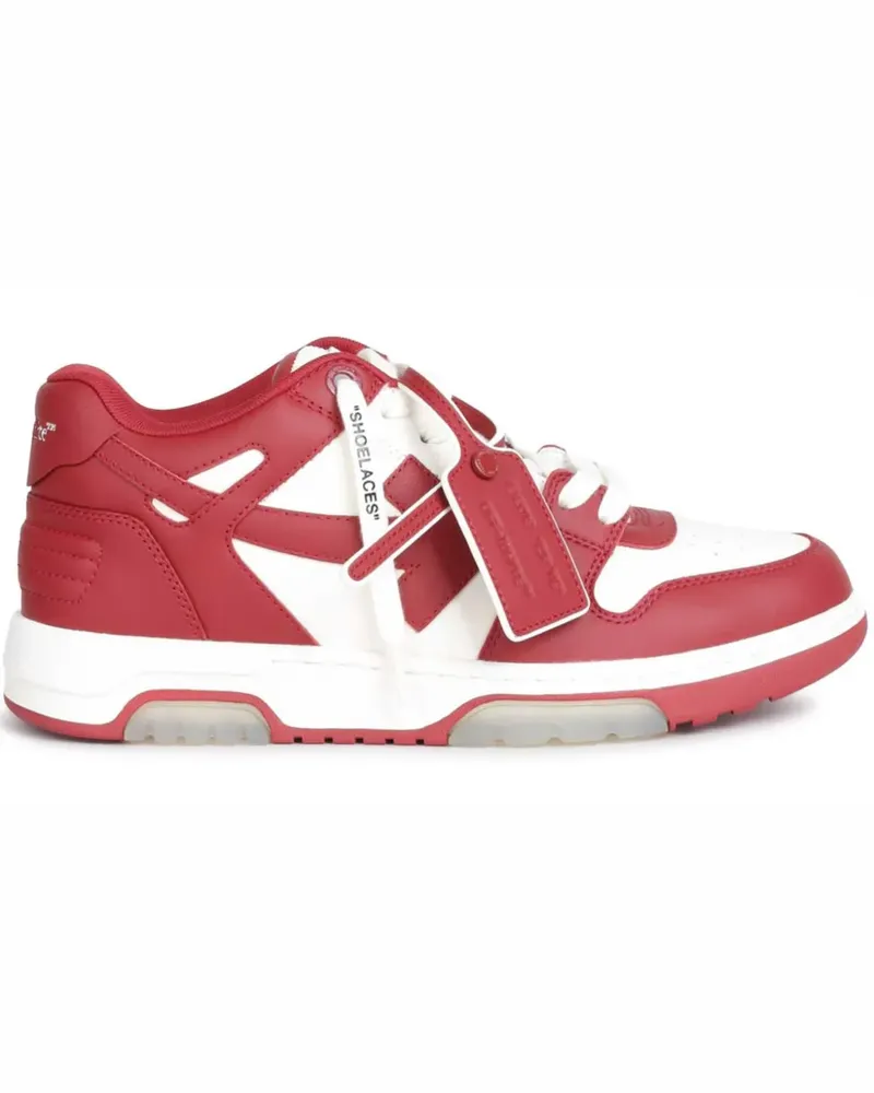 OFF-WHITE Out of Office Sneakers - Rot Rot