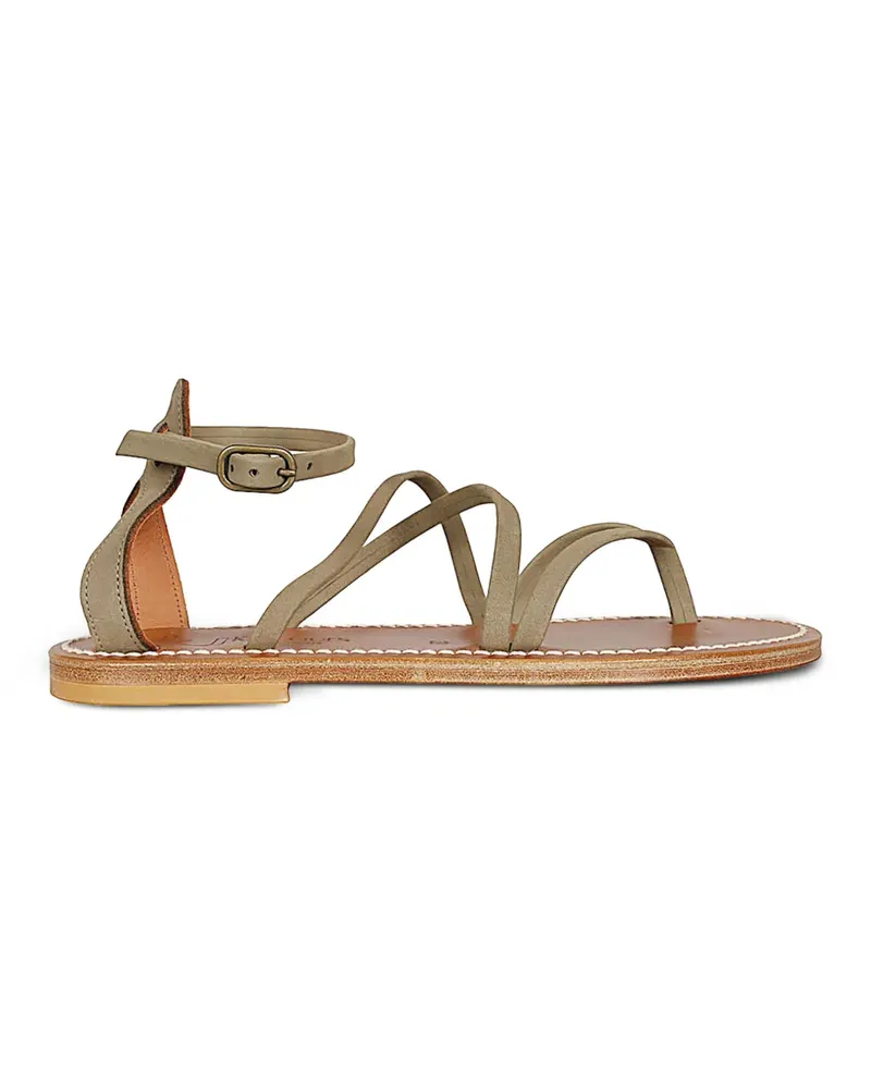 K.Jacques  Flache Epicure Sandalen - Grün Grün