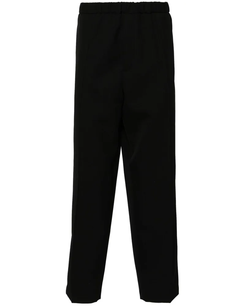 Jil Sander Hose mit Tapered-Bein - Schwarz Schwarz