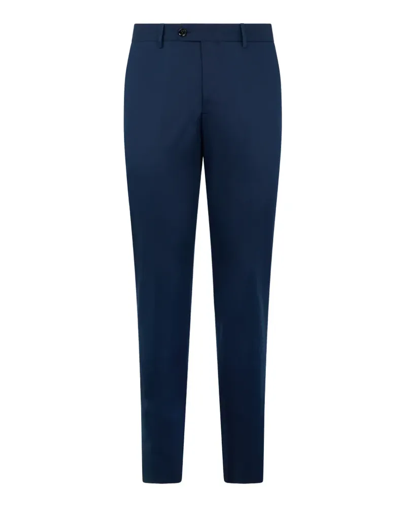 MOORER Geknöpfte Hose - Blau Blau