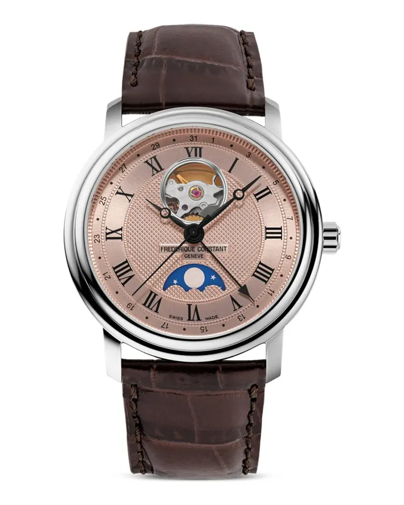 Frédérique Constant Classics Heart Beat Armbanduhr 40mm - Rosa Rosa