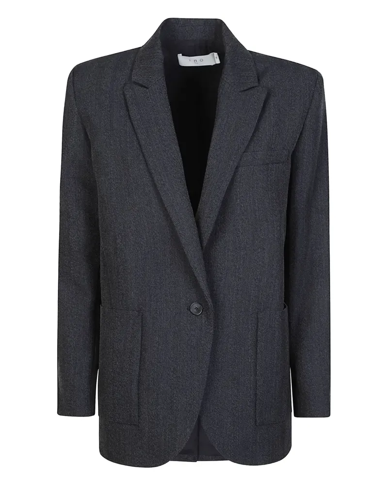 IRO wool single-breasted blazer - Blau Blau